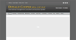 Desktop Screenshot of donaldcooper.com